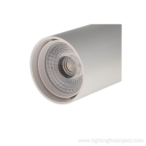 Die-casting Aluminium COB 30W Led dimmable track light